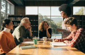 Basic English 1 Class at Almaden Library