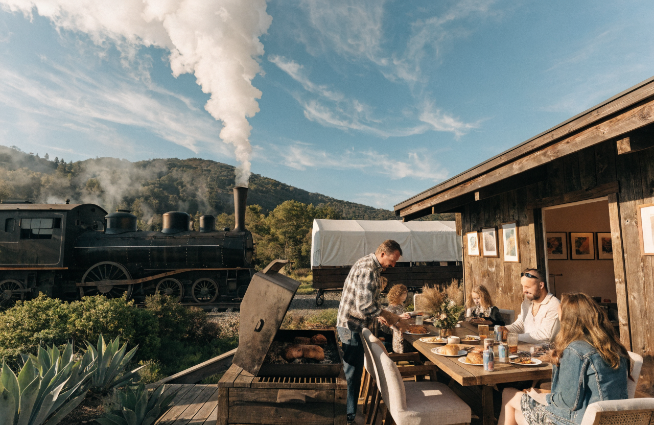 Father's Day BBQ & Steam Train at Roaring Camp Railroads