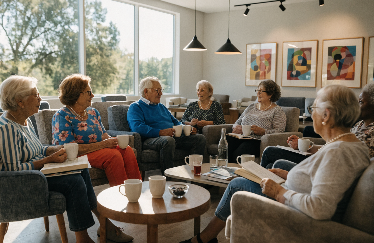 Senior Center Book Group at Sunnyvale Senior Center
