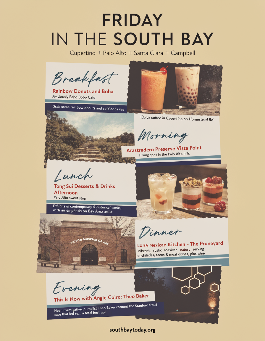 South Bay Today field guide for Friday, May 29, 2026