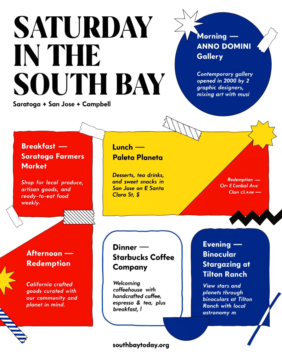 South Bay Today field guide for Saturday, June 6, 2026