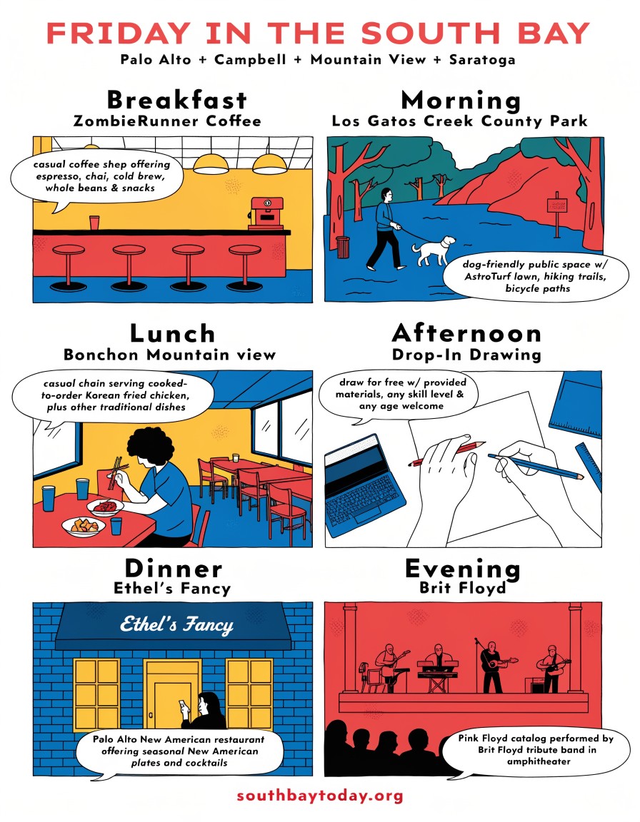 South Bay Today field guide for Friday, June 12, 2026