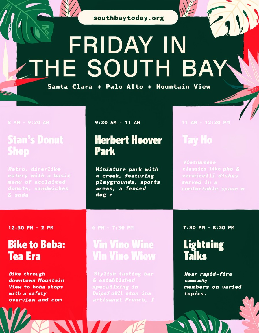South Bay Today field guide for Friday, July 10, 2026