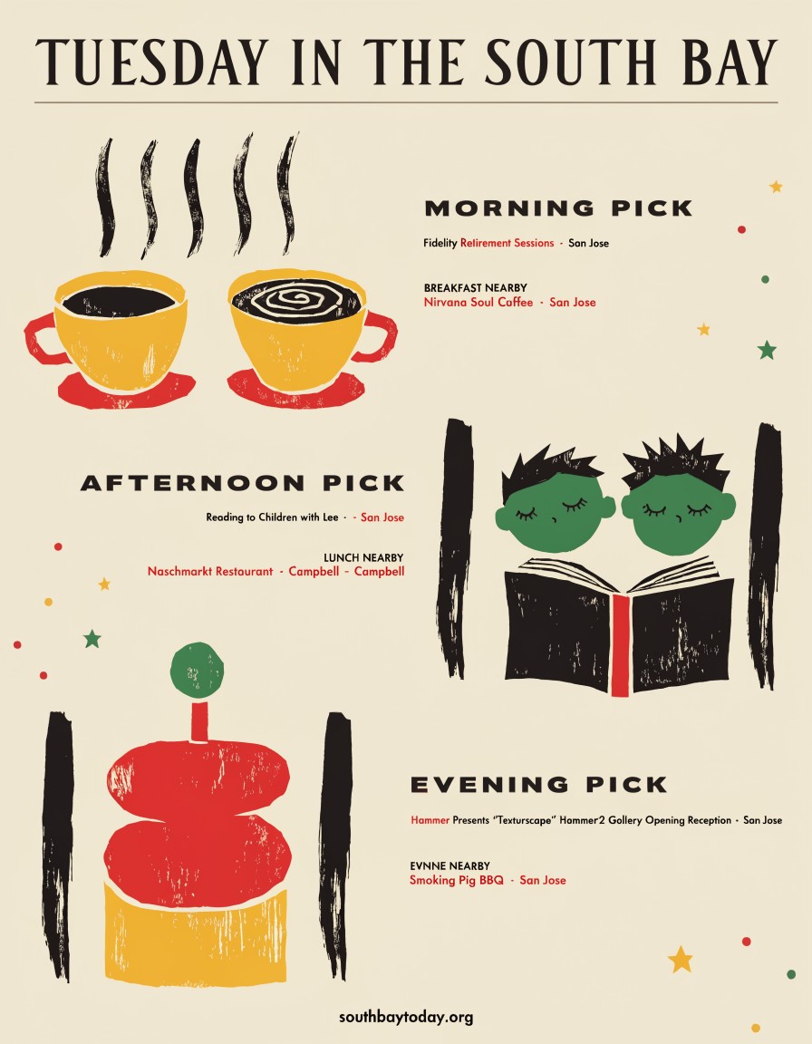 South Bay Today field guide for Tuesday, August 4, 2026