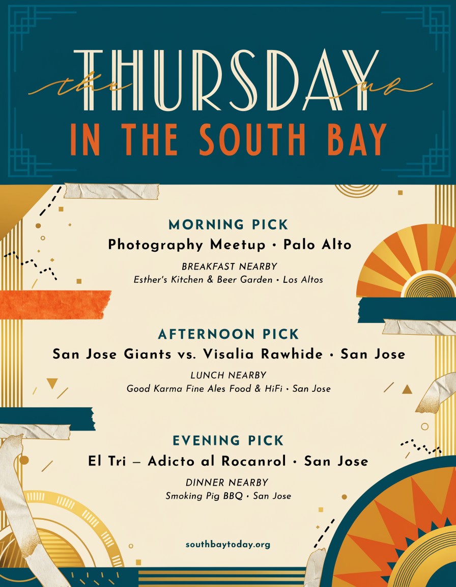 South Bay Today field guide for Thursday, September 3, 2026