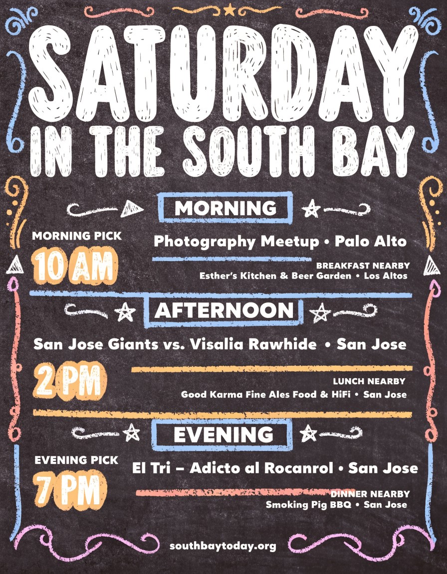 South Bay Today field guide for Saturday, September 5, 2026