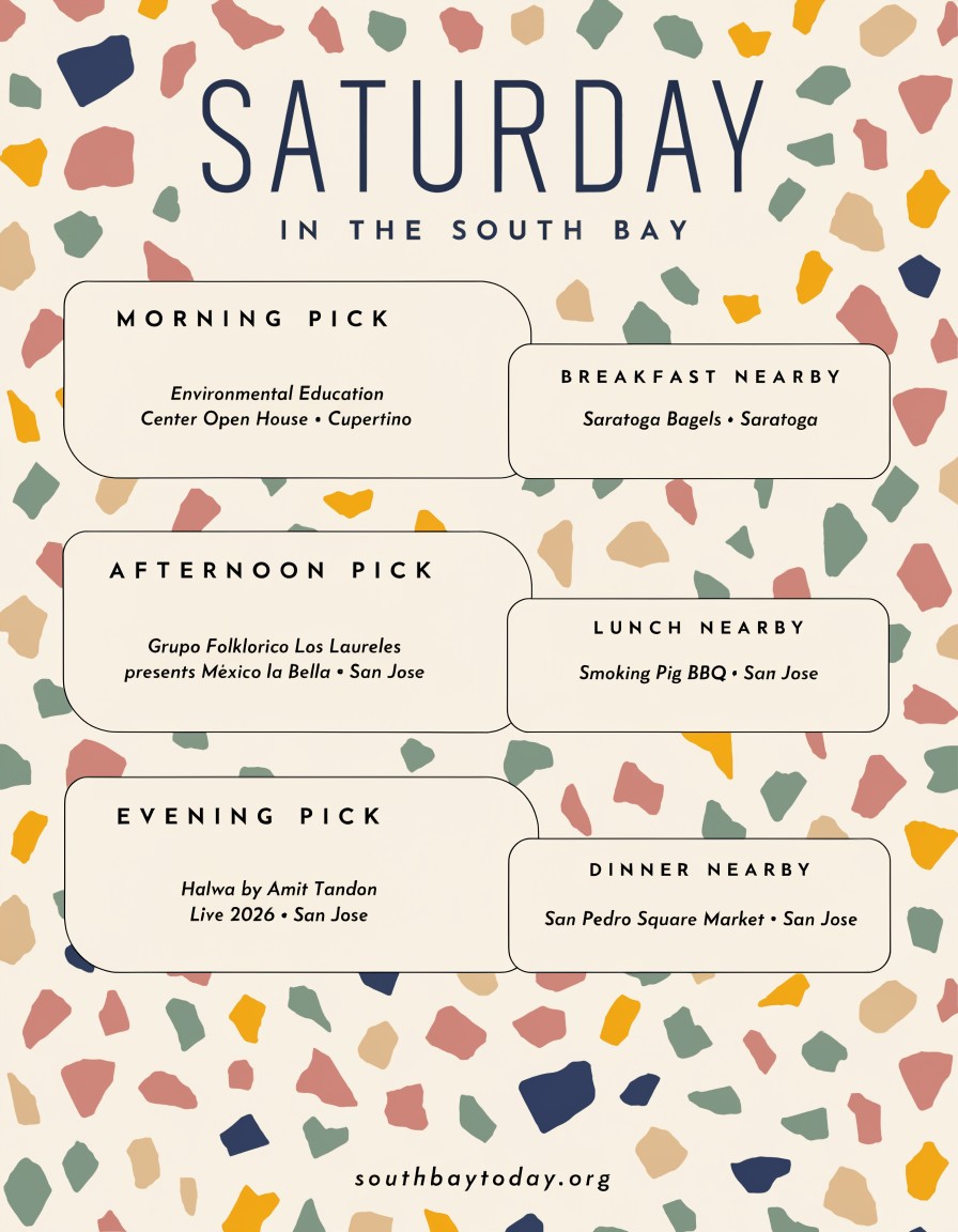 South Bay Today field guide for Saturday, September 19, 2026