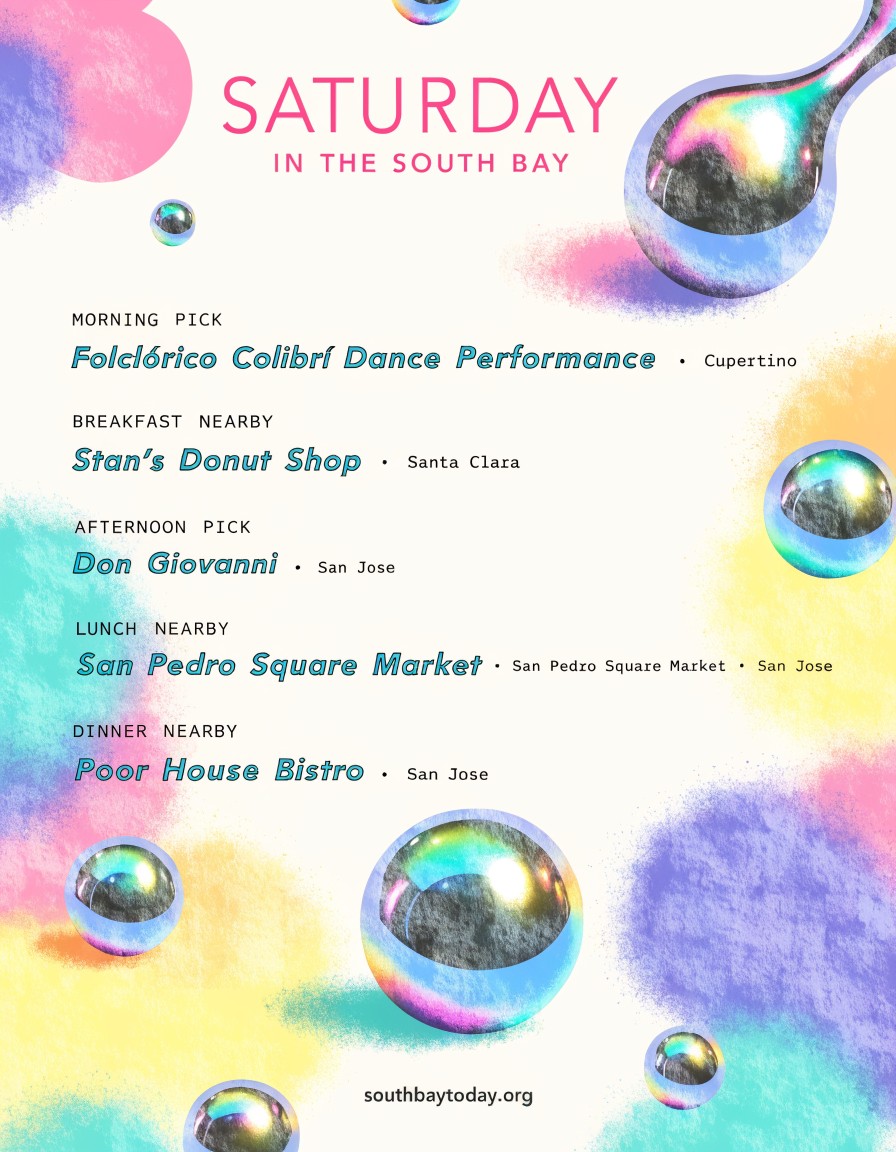 South Bay Today field guide for Saturday, September 26, 2026